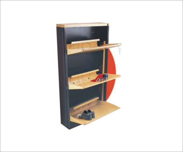 Wall Mount Shoe Rack